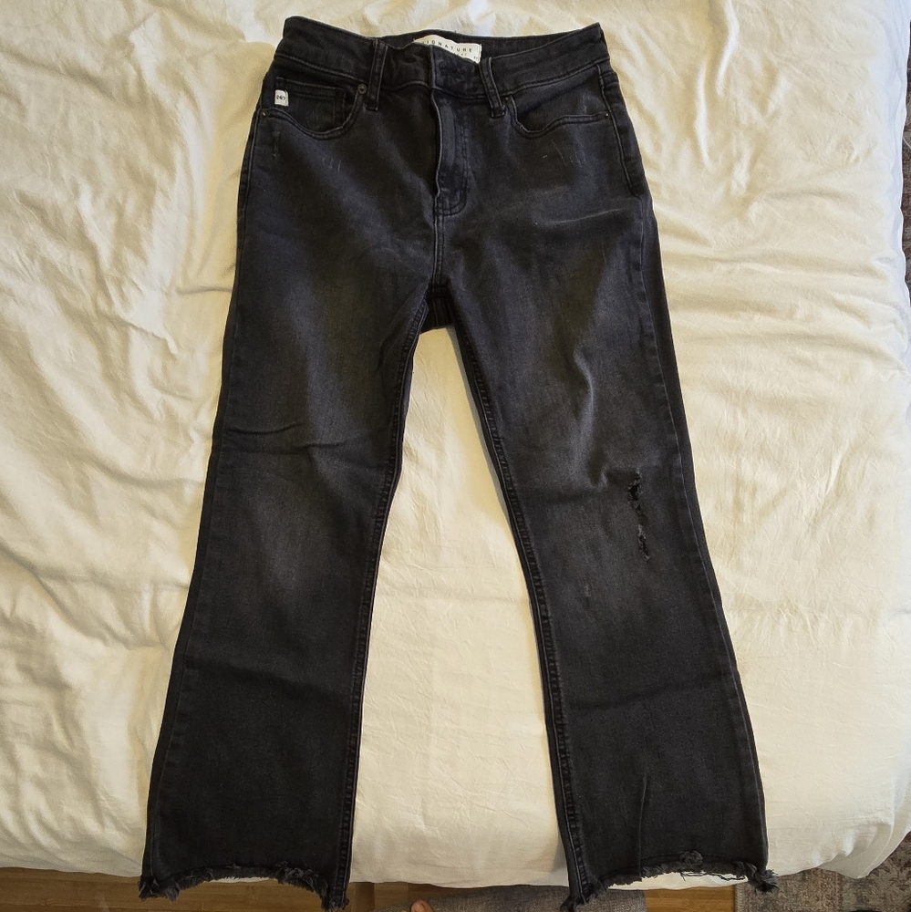 👖 (2 for $30) Black cropped jeans